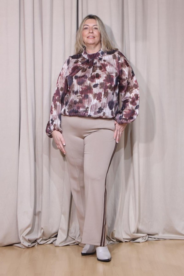 SARLIZ BLOOM ΜΠΛΟΥΖΑ ΜΕ ΛΑΣΤΙΧΟ