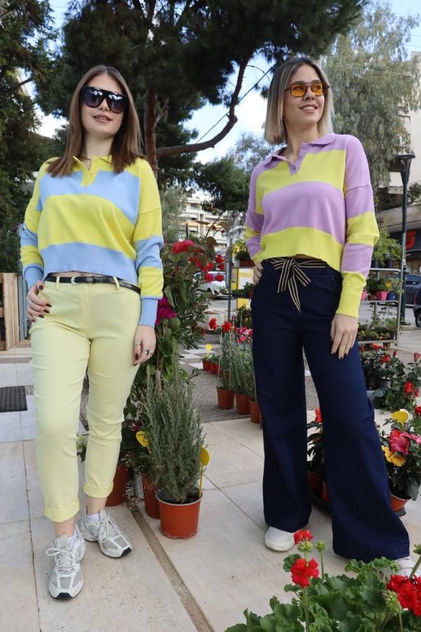 CANDY POLO ΡΙΓΕ ΜΠΛΟΥΖΑ