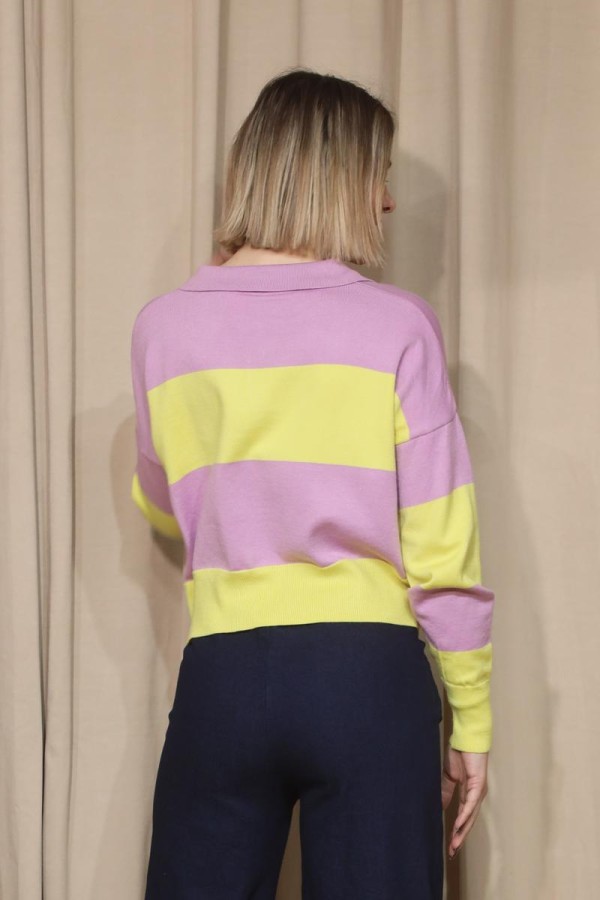 CANDY POLO ΡΙΓΕ ΜΠΛΟΥΖΑ