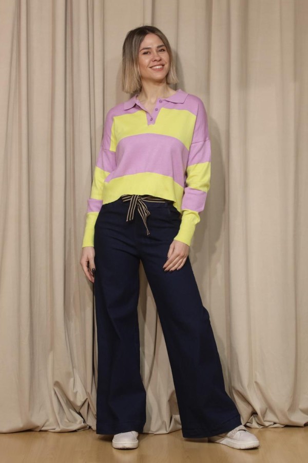 CANDY POLO ΡΙΓΕ ΜΠΛΟΥΖΑ