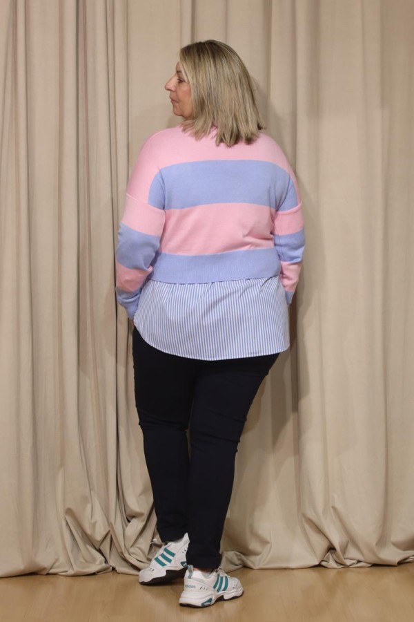 CANDY POLO ΡΙΓΕ ΜΠΛΟΥΖΑ