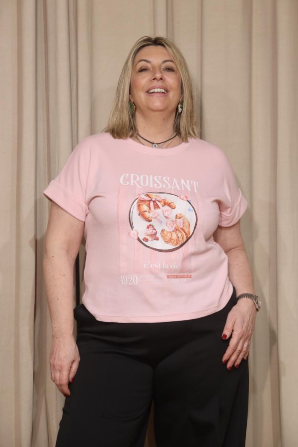 ΜΠΛΟΥΖΑ CROISSANT LOVER