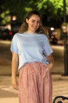 LARIN T-SHIRT ΛΑΙΜΟΚΟΨΗ