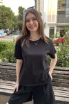 LARIN T-SHIRT ΛΑΙΜΟΚΟΨΗ