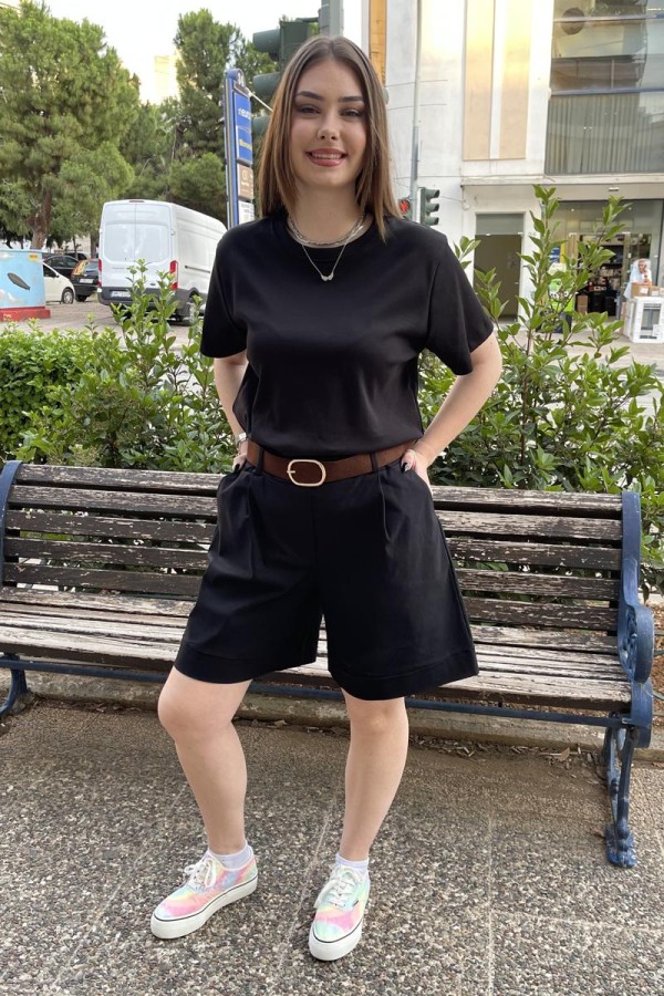 LARIN T-SHIRT ΛΑΙΜΟΚΟΨΗ