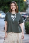 LARIN T-SHIRT ΛΑΙΜΟΚΟΨΗ