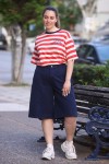 LOVE CRUSH STRIPED TEE