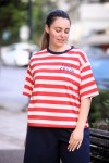 LOVE CRUSH STRIPED TEE