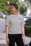 NERY STRIPPED BOHEME T-SHIRT