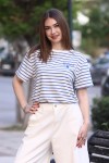NERY STRIPPED BOHEME T-SHIRT