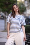 NERY STRIPPED BOHEME T-SHIRT