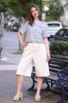 NERY STRIPPED BOHEME T-SHIRT