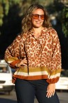 ZENA ANIMAL PRINT ΜΠΛΟΥΖΟΝ