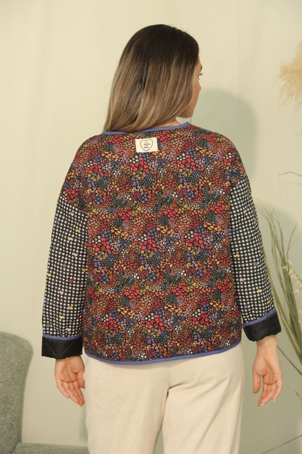QUINN ΚΑΠΙΤΟΝΕ JACKET PATCHWORK