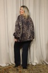 TAREN ANIMAL PRINT JACKET