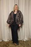 TAREN ANIMAL PRINT JACKET