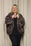 TAREN ANIMAL PRINT JACKET