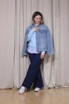 FLOWER POP JEAN JACKET