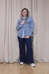 FLOWER POP JEAN JACKET