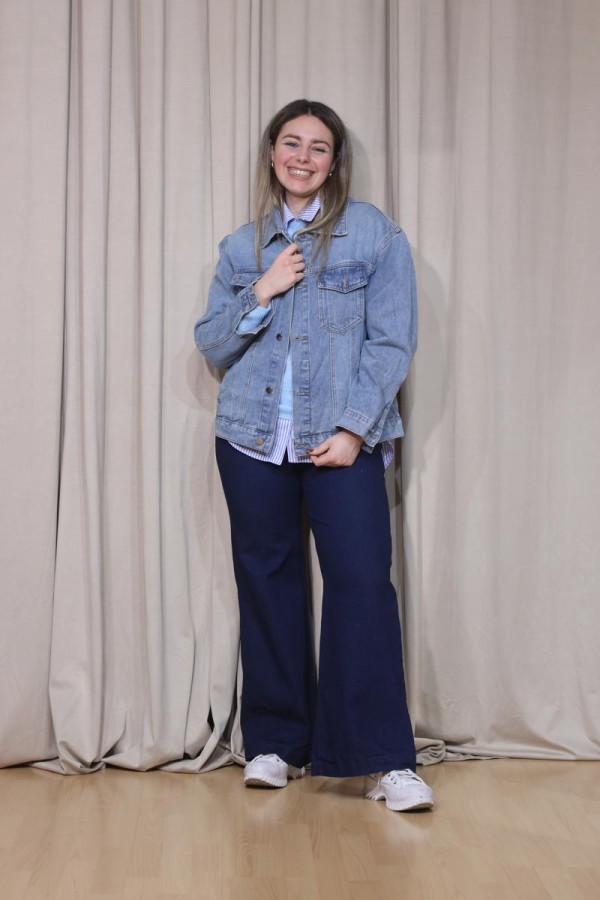 FLOWER POP JEAN JACKET