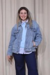 FLOWER POP JEAN JACKET