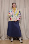 FOLK POP JACKET ΜΕ ΚΕΝΤΗΜΑΤΑ