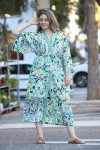 PALMA MAXI SILK KIMONO