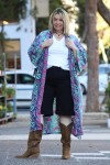 PALMA MAXI SILK KIMONO