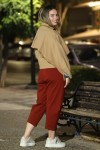 VEDA TRENCH CAMEL JACKET