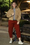 VEDA TRENCH CAMEL JACKET