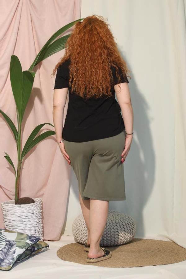 KALLIA COTTON ΒΕΡΜΟΥΔΑ ME ΛΑΣΤΙΧΟ