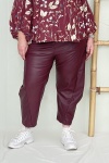 MILA BOTTLE ECO LEATHER PANTS