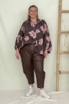 MILA BOTTLE ECO LEATHER PANTS