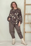 MILA BOTTLE ECO LEATHER PANTS