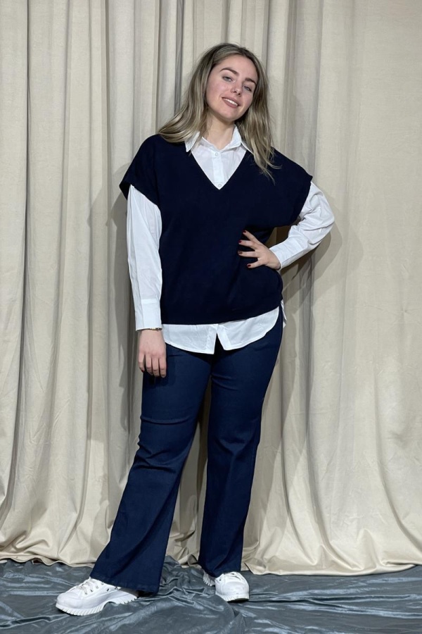 FENIA ΠΑΝΤΕΛΟΝΙ DENIM ΕΛΑΣΤΙΚΟ 