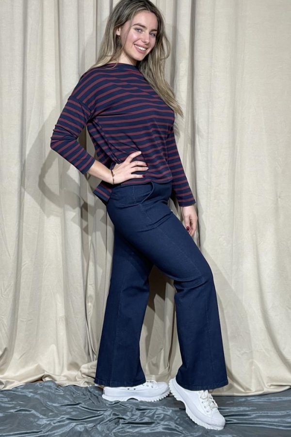 FENIA ΠΑΝΤΕΛΟΝΙ DENIM ΕΛΑΣΤΙΚΟ 