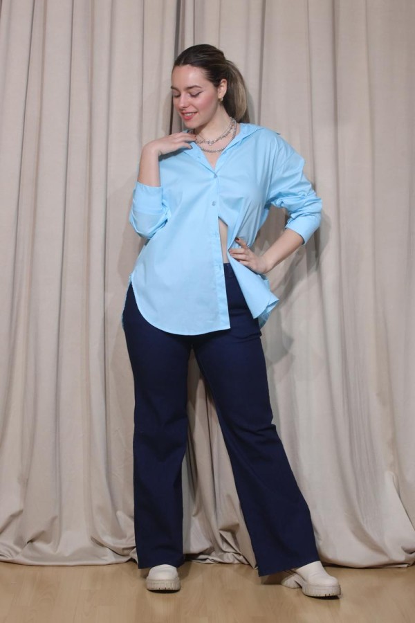FENIA ΠΑΝΤΕΛΟΝΙ DENIM ΕΛΑΣΤΙΚΟ