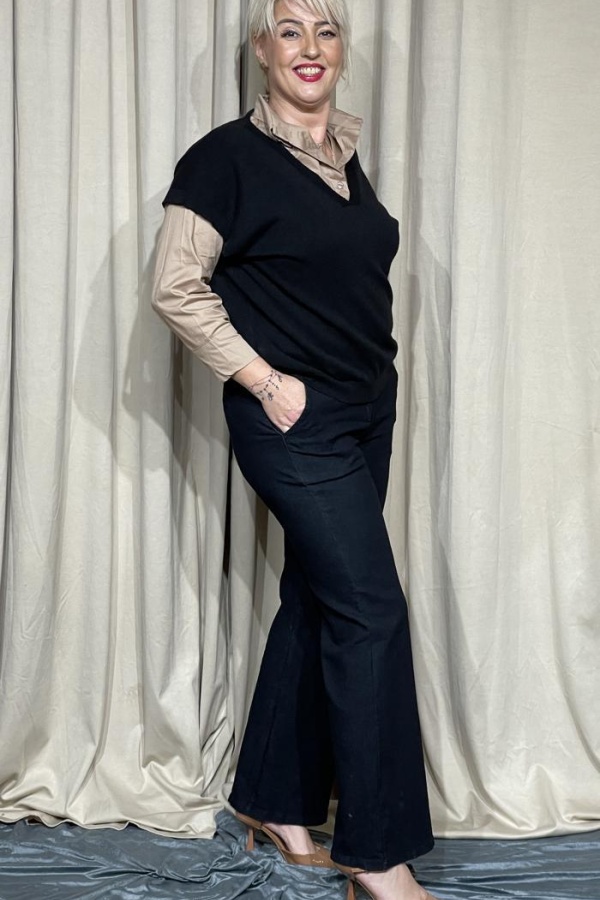 FENIA ΠΑΝΤΕΛΟΝΙ DENIM ΕΛΑΣΤΙΚΟ 