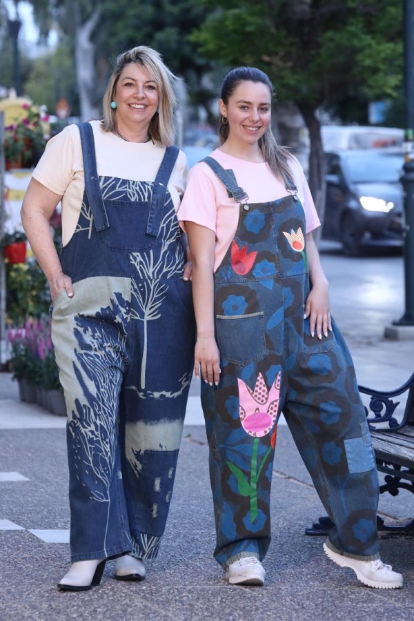 BLOOM FLORAL DUNGAREE