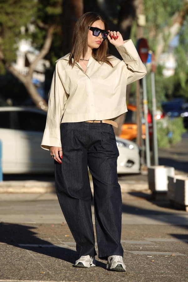 MAREN BARREL FIT DENIM ΠΑΝΤΕΛΟΝΑ