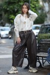 EMINA ECO LEATHER PANTS