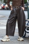 EMINA ECO LEATHER PANTS