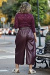 EMINA ECO LEATHER PANTS