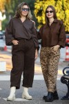 LEONA ANIMAL PRINT DENIM PANTS