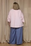 ARLEN OVERSIZED ΠΟΥΚΑΜΙΣΑ ΜΕ ΜΕΓΑΛΑ ΔΙΑΚΟΣΜΗΤΙΚΑ ΚΟΥΜΠΙΑ