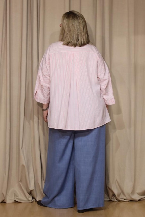 ARLEN OVERSIZED ΠΟΥΚΑΜΙΣΑ ΜΕ ΜΕΓΑΛΑ ΔΙΑΚΟΣΜΗΤΙΚΑ ΚΟΥΜΠΙΑ