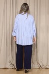 ARLEN OVERSIZED ΠΟΥΚΑΜΙΣΑ ΜΕ ΜΕΓΑΛΑ ΔΙΑΚΟΣΜΗΤΙΚΑ ΚΟΥΜΠΙΑ