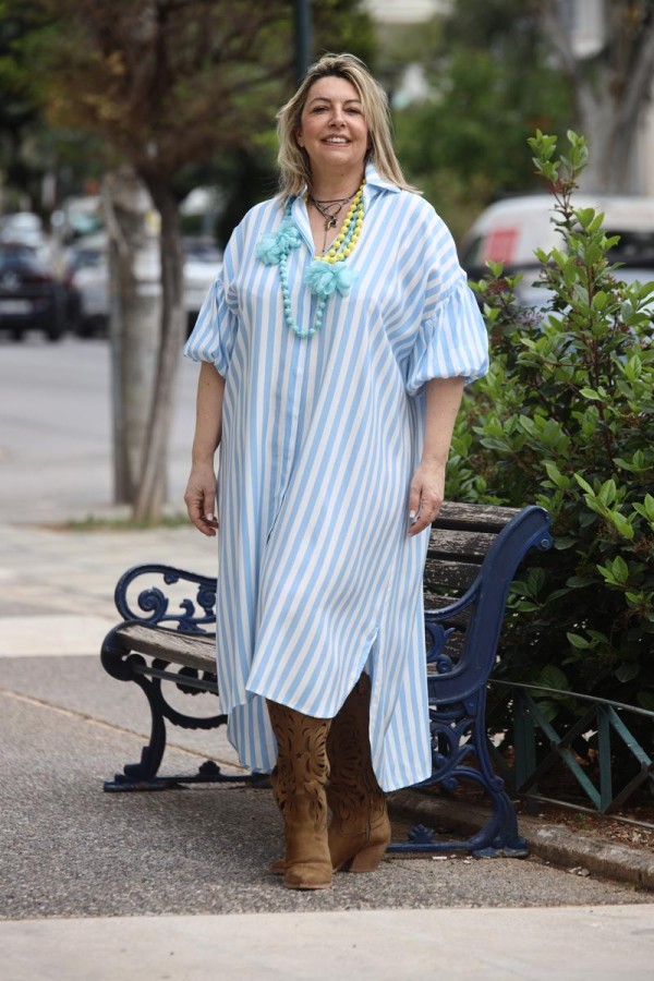 KATLIN ΡΙΓΕ SHIRT DRESS