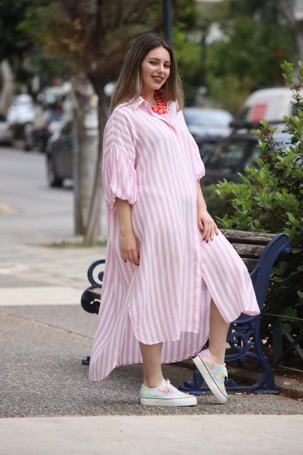 KATLIN ΡΙΓΕ SHIRT DRESS