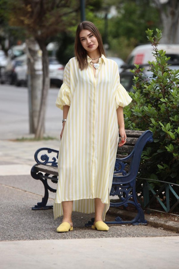 KATLIN ΡΙΓΕ SHIRT DRESS